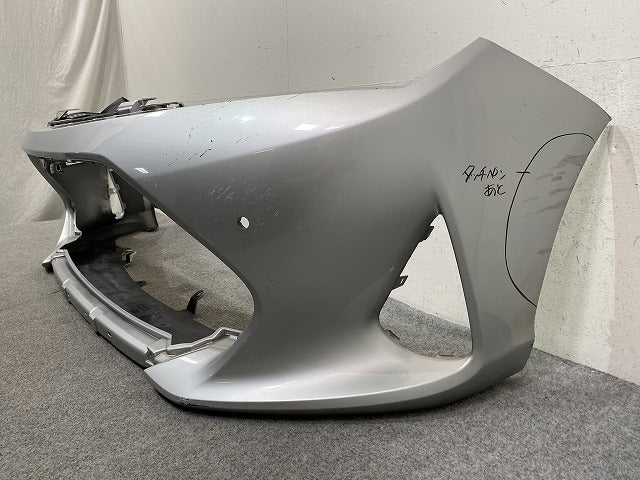 カローラ フィールダー 16系/NZE161G/NRE161G/NZE164G/NKE165G 純正 後期 フロント バンパー 52119-12G40/50/60 シルバー 1F7(151637)