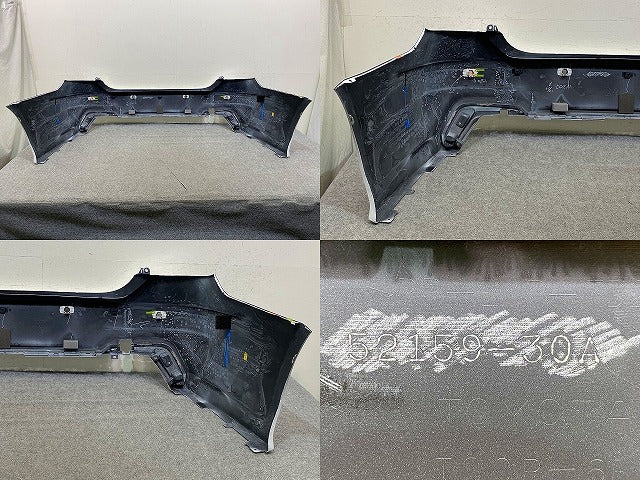 クラウン 220系 ARS220/AZSH20/AZSH21/GWS224 純正 リア バンパー Rバンパー 52159-30A30 ホワイト メタリック トヨタ(151643)