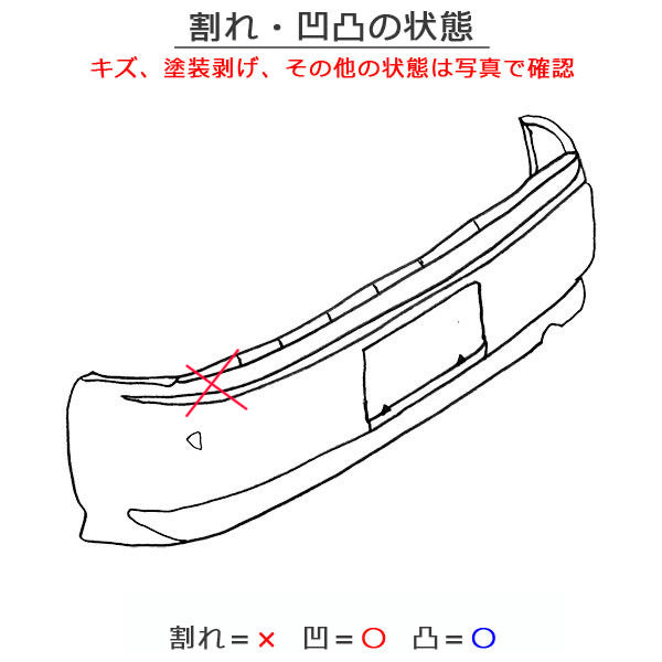 クラウン 220系 ARS220/AZSH20/AZSH21/GWS224 純正 リア バンパー Rバンパー 52159-30A30 ホワイト メタリック トヨタ(151643)