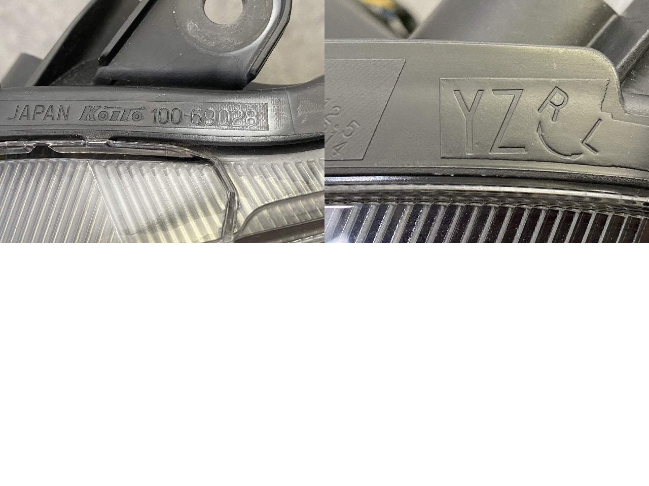 パッソ モーダ M700A/M710A 純正 右 ヘッドライト/ランプ LED レベライザー 刻印YZ RH KOITO 100-69028 81170-B1260 トヨタ(151648)