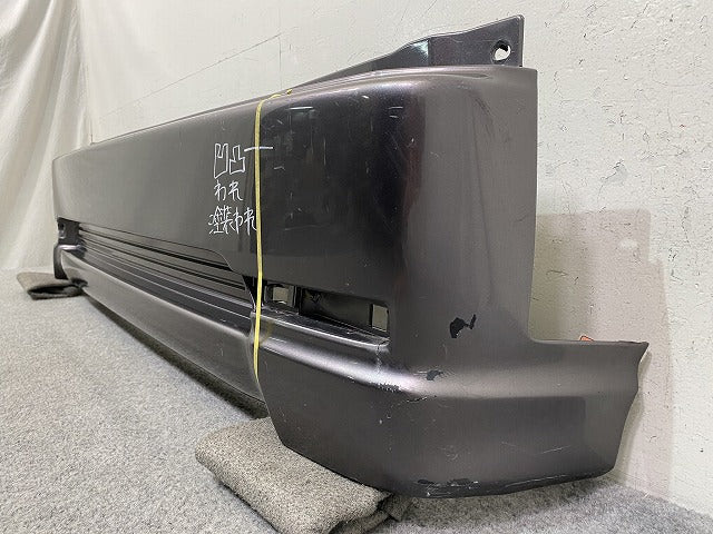 バモス HM1/HM2 純正 後期 リア バンパー Rバンパー 71501-S8RT-ZZ00 アドミラルグレーメタリック NH716M ホンダ(151663)