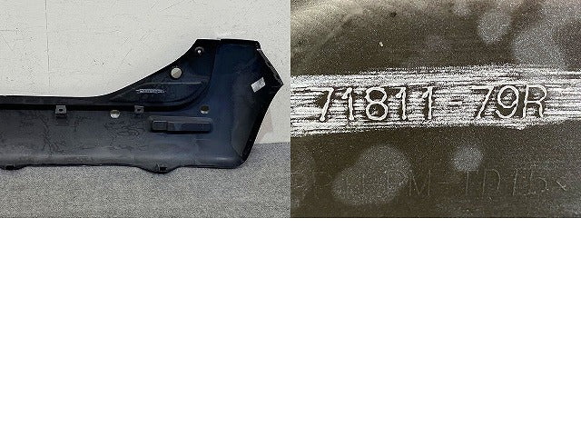 スペーシア/フレアワゴン MK53S/MM53S 純正 リア バンパー Rバンパー 71811-79R アーバンブラウンパールメタリック XSF スズキ(151671)