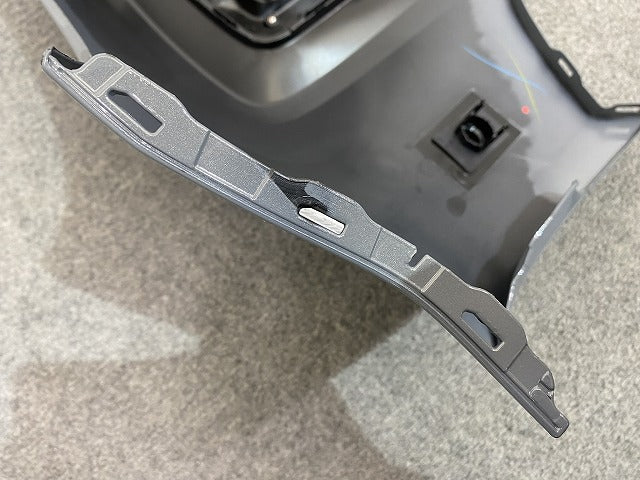 N-BOX/NBOX Nボックス JF5/JF6 純正 フロント バンパー ロアグリル付 Fバンパー 71101-32R-0000 スレートグレー NH912P ホンダ(151672)