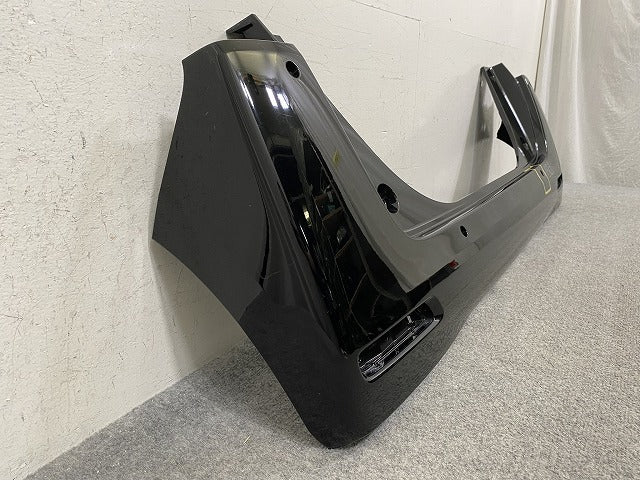 N-BOX/NBOX Nボックス JF3/JF4 純正 後期 リア バンパー Rバンパー 71501-TTA-N000 クリスタルブラックパール NH731P ホンダ(151752)