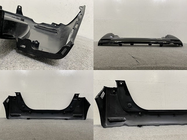 N-BOX/NBOX Nボックス JF3/JF4 純正 後期 リア バンパー Rバンパー 71501-TTA-N000 クリスタルブラックパール NH731P ホンダ(151752)