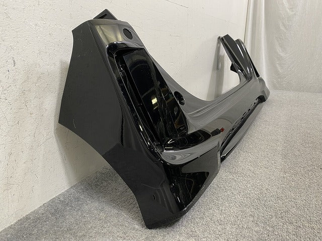 N-BOX/NBOX Nボックス カスタム/JF3/JF4 純正 前期 リア バンパー Rバンパー 71501-TTA-J000 ブラックパール NH731P ホンダ(151754)