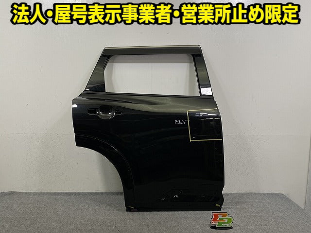 エクストレイル/X-TRAIL T33/SNT33 純正 右 リア ドア バイザー付 RH ダイヤモンドブラック G41 日産(151757)