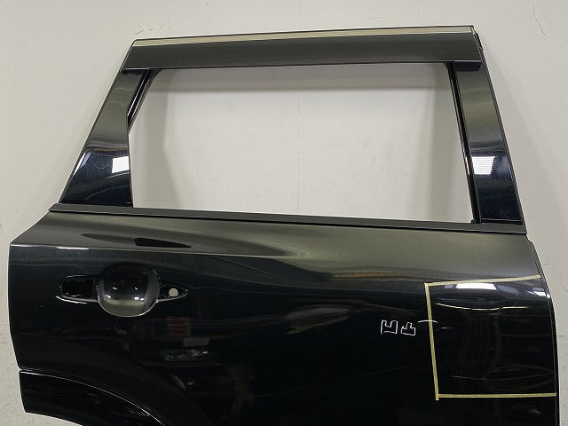 エクストレイル/X-TRAIL T33/SNT33 純正 右 リア ドア バイザー付 RH ダイヤモンドブラック G41 日産(151757)