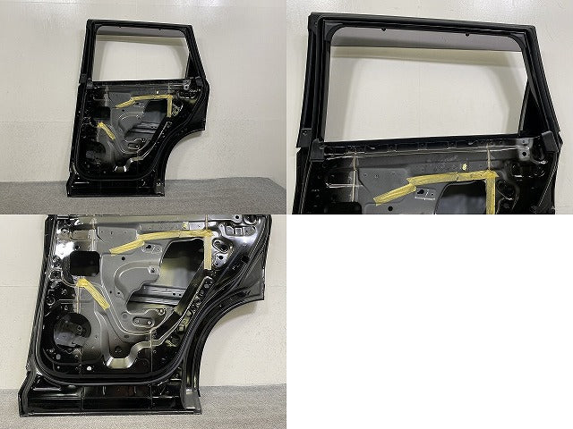エクストレイル/X-TRAIL T33/SNT33 純正 右 リア ドア バイザー付 RH ダイヤモンドブラック G41 日産(151757)