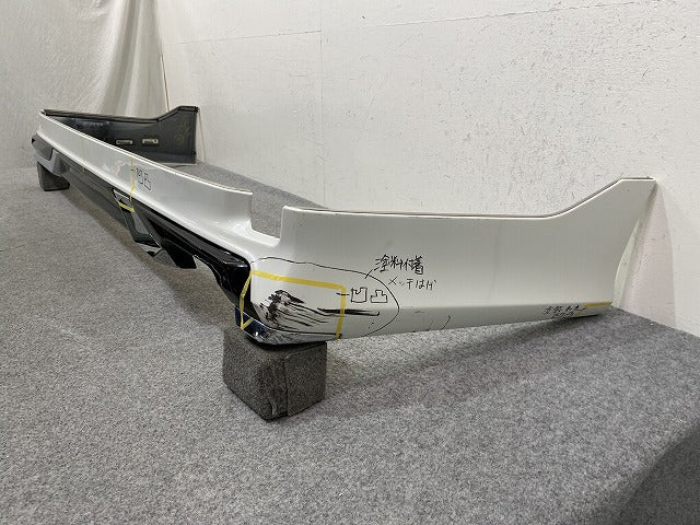アルファード ヴェルファイア 30系 AGH30W/AGH35W/GGH30W/GGH35W 純正 リア スポイラー モデリスタ ホワイトパール 070 トヨタ(151770)