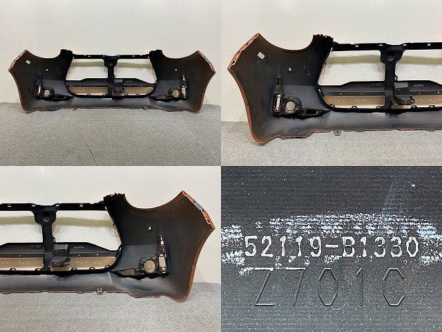 パッソ モーダ M700A/M710A 純正 後期 フロント バンパー Fバンパー 52119-B1330 ブリリアントカッパークリスタル T33 トヨタ(151773)