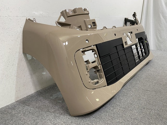 ルークス ハイウェイスター BB1A BB2A BB5A BB6A 純正 フロント バンパー ロアグリル付 62022 7UF-0 シナモンラテ EBF 日産(151776)
