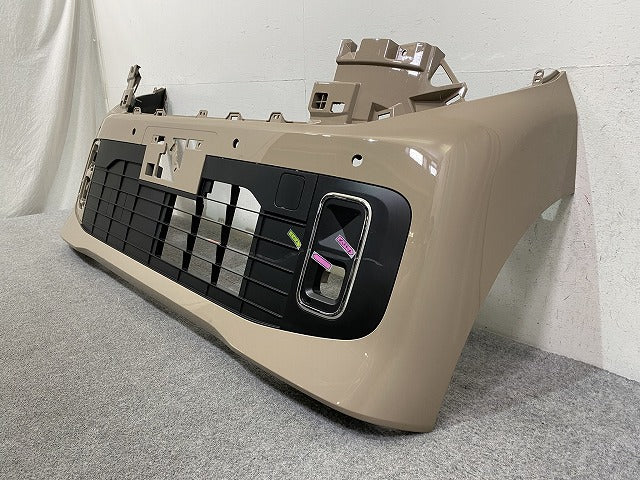 ルークス ハイウェイスター BB1A BB2A BB5A BB6A 純正 フロント バンパー ロアグリル付 62022 7UF-0 シナモンラテ EBF 日産(151776)
