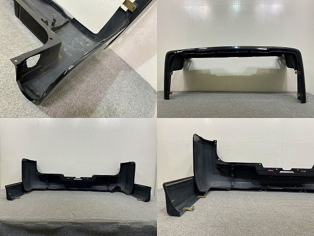 キャラバン NV350 標準 E26 純正 リア バンパー スポイラー付 Rバンパー 85022 3XA0A ファントムブラックパール GAE 日産(151781)
