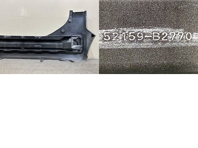 ウェイク LA700S/LA710S 純正 リア バンパー Rバンパー 52159-B2770 パールホワイトIII W24 ダイハツ(151783)