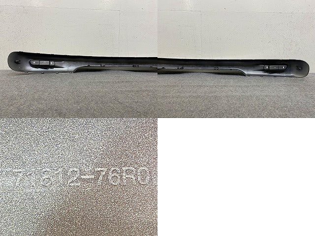 クロスビー/XBEE MN71S 純正 リア ガーニッシュ  バンパーガーニッシュ 71812-76R0 プレミアムシルバーメタリック ZNC スズキ(151789)
