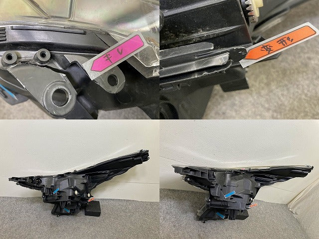 プリウス 50系/ZVW50/ZVW51/ZVW55 純正 前期 右 ヘッドライト/ランプ LED AFS無 刻印C1 KOITO 47-75 トヨタ(151792)