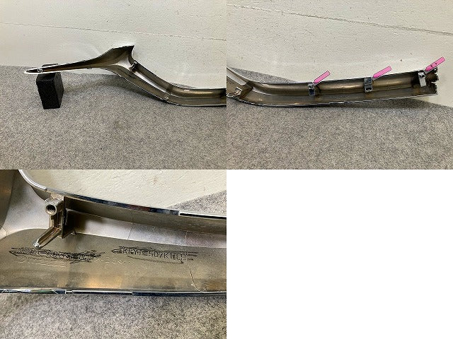 CX-5/CX5 CX-8/CX8 KFEP/KF2P/KF5P KG2P/KG5P 純正 前期 左 フロント ガーニッシュ グリルモール  KFYT-507K1 メッキ マツダ(151804)