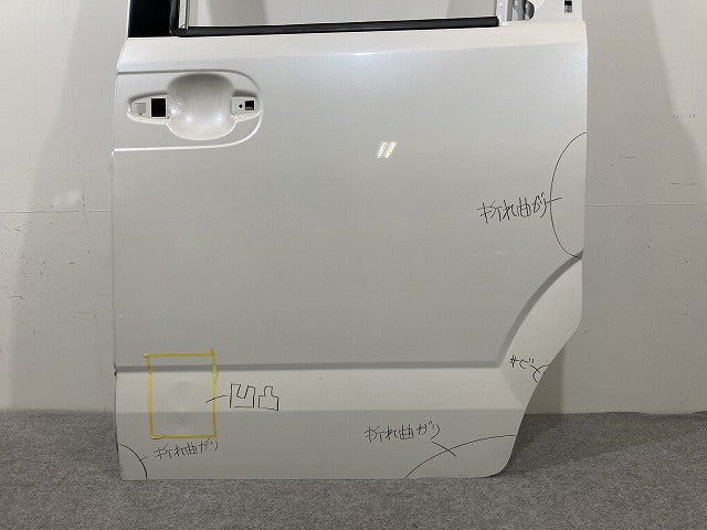 N-BOX/NBOX Nボックス カスタム/JF1/JF2 純正 左 リア ドア スライドドア プレミアムホワイトパールII NH875P ホンダ(151809)