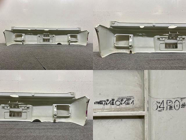 エブリィバン DA17V 純正 リア バンパー Rバンパー 71811-64P0 白素地 スズキ(151821)
