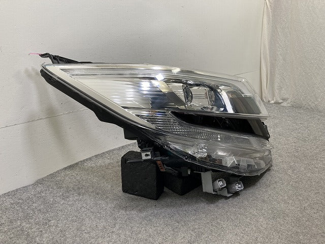 ノア NOAH 80系 ZRR80 ZRR85 ZWR80 純正 後期 右 ヘッドライト/ランプ LED レベ 刻印A ICHIKOH 28-239 81110-28G40 ボルドー 3R9(151835)
