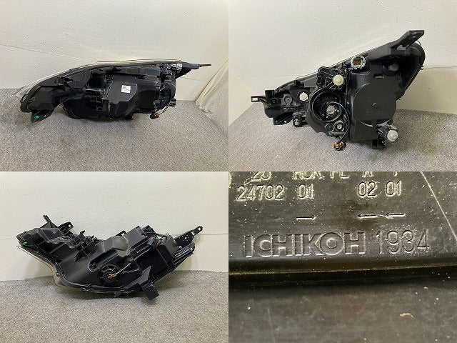 ノート/NOTE E12/NE12/HE12/ANE12 純正 後期 右 ヘッドライト/ランプ LED レベライザー 刻印D ICHIKOH 1934 日産(151837)