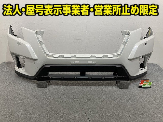 フォレスター SK5/SKE 純正 フロント バンパー 57704SJ022 クリスタルホワイトパール K1X スバル(151876)