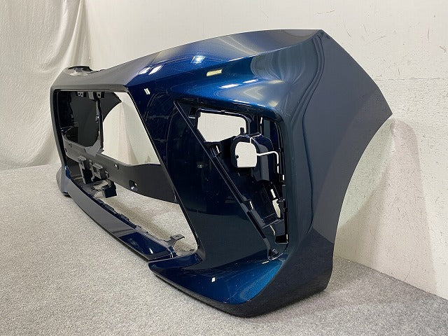 ルーミー トール M900A/M910A/M900S/M910S 純正 後期 フロント バンパー 52119-B1440 レーザーブルークリスタルシャイン B82(151892)