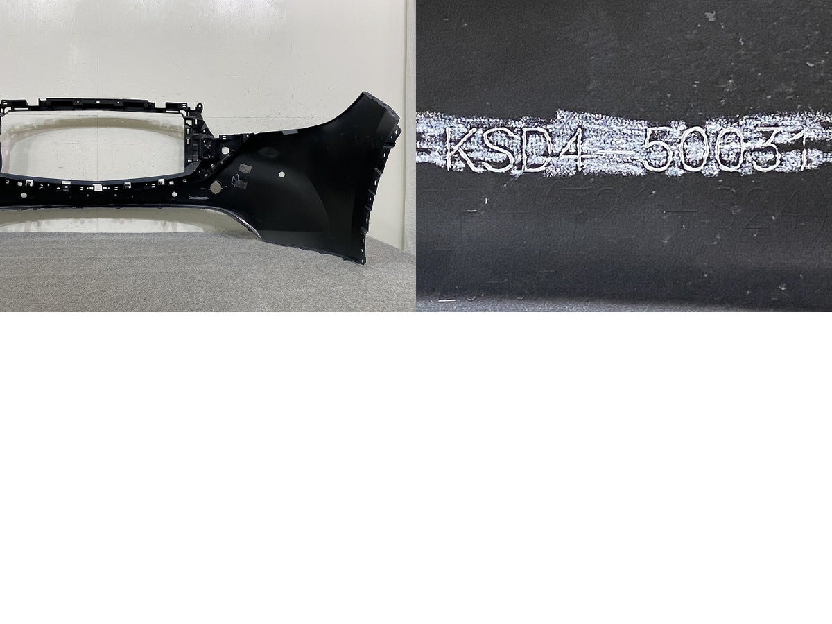 CX-5 CX5 KFEP/KF2P/KF5P 純正 後期 フロント バンパー Fバンパー KSD4-50031 グレー メタリック マツダ(151893)