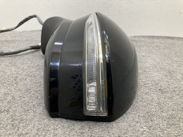 クラウン 210系 AWS210 純正 左 ドアミラー 8線 ウインカー付 LH 30-403 プレシャスブラックパール 219 トヨタ(151901)