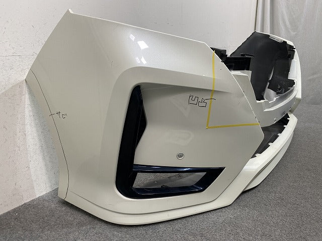 セレナ ハイウェイスター C27/GFC27/GFNC27/HFC27 純正 後期 フロント バンパー 62022 5TT6H ブリリアントホワイトパール QAB 日産(151902)