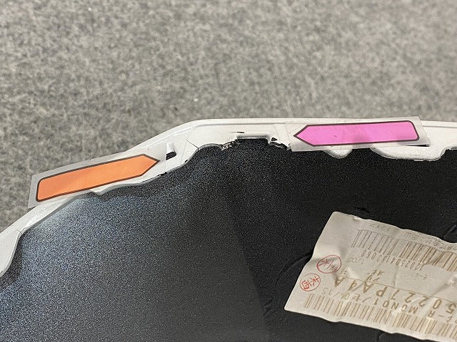 サクラ/SAKURA B6AW 純正 リア バンパー スポイラーリフレクター付 Rバンパー 85022 7PA-0 ホワイトパール QBB 日産(151906)