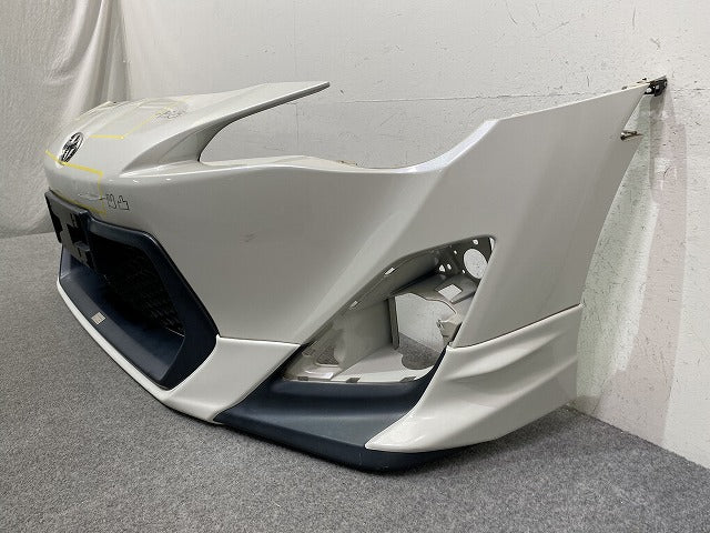 86/ハチロク ZN6 純正 前期 フロント バンパー ロアグリル スポイラー付 Fバンパー 57704CA000 ホワイト トヨタ(151908)