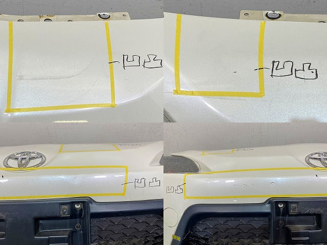 86/ハチロク ZN6 純正 前期 フロント バンパー ロアグリル スポイラー付 Fバンパー 57704CA000 ホワイト トヨタ(151908)