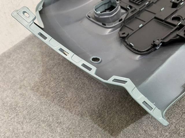 スペーシア MK54S/MK94S 純正 フロント バンパー グリル ロアグリル付 Fバンパー 71711-53U0 オフブルーメタリック ZYW スズキ(151920)