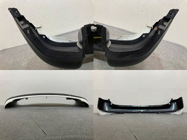 サクシード/プロBOX/プロボックス 160系 NCP160/NCP165/NSP160 純正 リア バンパー Rバンパー 52159-52840 素地 ホワイト トヨタ(151927)