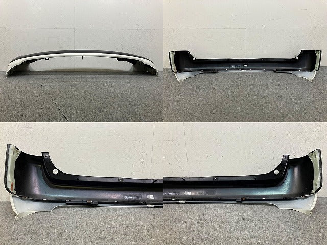 サクシード/プロBOX/プロボックス 160系 NCP160/NCP165/NSP160 純正 リア バンパー Rバンパー 52159-52840 素地 ホワイト トヨタ(151929)