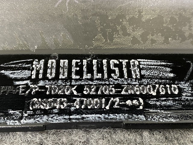 プリウス 60系 ZVW60/ZVW65/MXWH60/MXWH65/MXWH61 純正 リア スポイラー モデリスタ 52705-ZW600/610 ブラック トヨタ(151931)