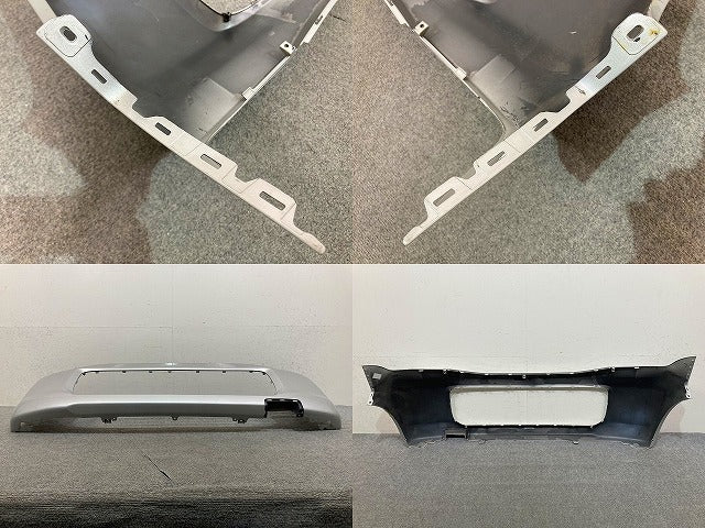 スペーシア MK42S  純正 後期 フロント バンパー Fバンパー 71711-65R0 シルキーシルバーメタリック Z2S スズキ(151938)