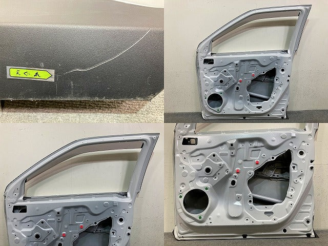 ヤリス KSP210/MXPA10/MXPA15/MXPH10/MXPH15 純正 右 フロント ドア バイザーサイドパネル付 プラチナホワイトパール 089 トヨタ(151939)