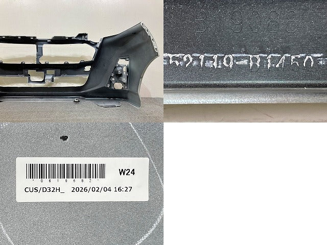 ルーミー カスタム M900A/M910A 純正 後期 フロント バンパー Fバンパー 52119-B1450 パールホワイトIII W24 トヨタ(151943)