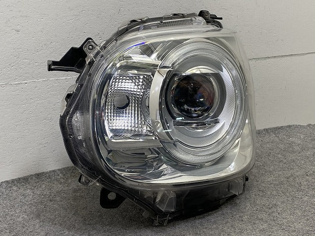 ムーヴ キャンバス/キャンパス LA800S/LA810S 純正 左 ヘッドライト/ランプ LED レベライザー 刻印8L KOITO 100-69038 81170-B2660(151955)