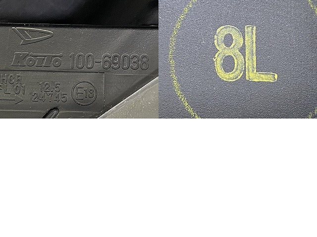 ムーヴ キャンバス/キャンパス LA800S/LA810S 純正 左 ヘッドライト/ランプ LED レベライザー 刻印8L KOITO 100-69038 81170-B2660(151955)