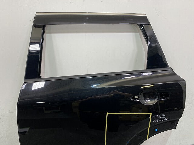 エクストレイル/X-TRAIL T33/SNT33 純正 左 リア ドア サイドパネル バイザー付 LH ダイヤモンドブラック G41 日産(151986)
