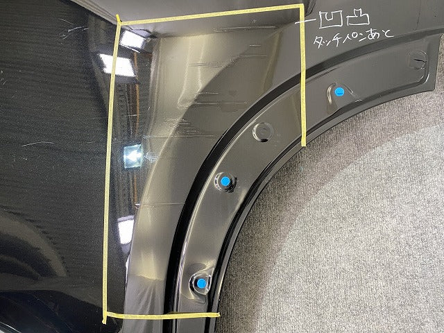 エクストレイル/X-TRAIL T33/SNT33 純正 左 リア ドア サイドパネル バイザー付 LH ダイヤモンドブラック G41 日産(151986)
