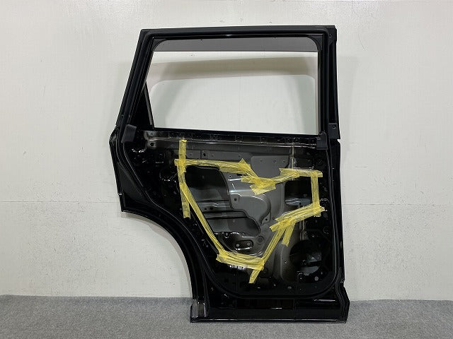 エクストレイル/X-TRAIL T33/SNT33 純正 左 リア ドア サイドパネル バイザー付 LH ダイヤモンドブラック G41 日産(151986)