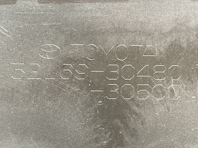 新車取り外し!クラウン クロスオーバー AZSH35/TZSH35 純正 リア バンパー スポイラー ロア 52169-30480/500 ブラック 202 トヨタ(151990)