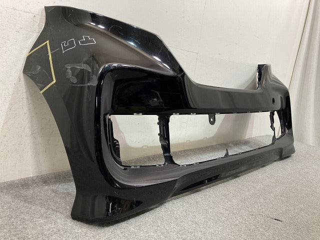 N-BOX/NBOX Nボックス カスタム/JF3/JF4 純正 前期 フロント バンパー Fバンパー 71101-TTA-J000 ブラックパール NH731P ホンダ(151992)