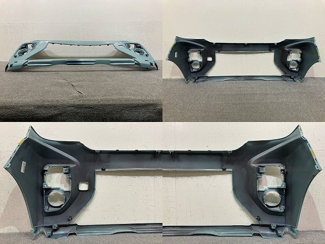 スペーシア ギア MK94S/MK54S 純正 フロント バンパー Fバンパー 71711-53U7 オフブルーメタリック ZYW スズキ(151993)