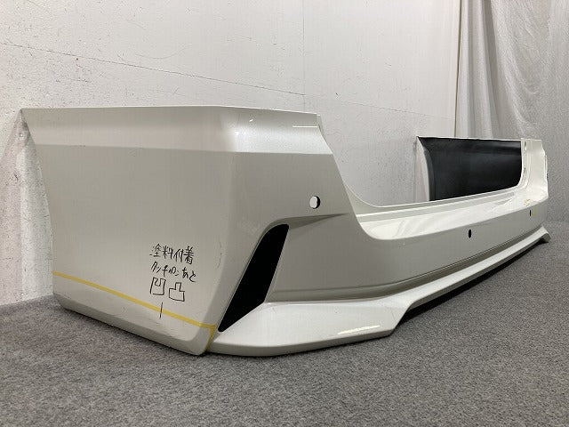 セレナ ハイウェイスター C27/GFC27/GFNC27/HFC27 純正 前期 リア バンパー 85022 5TF0H ホワイト メタリック 日産(151994)